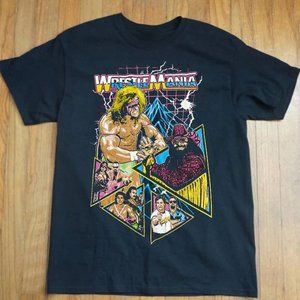 New WWE WrestleMania VI Retro T Shirt